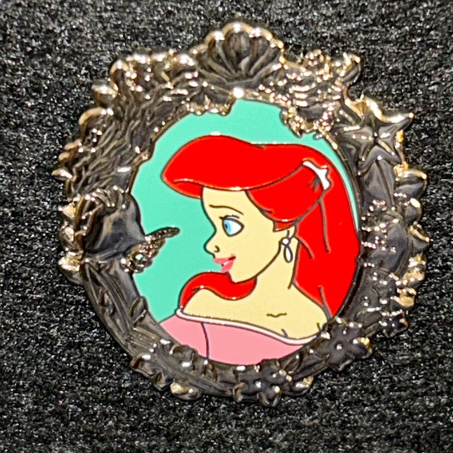 2024 - Ariel - The Little Mermaid - Princess Portrait - Side Profile - Disney Pin