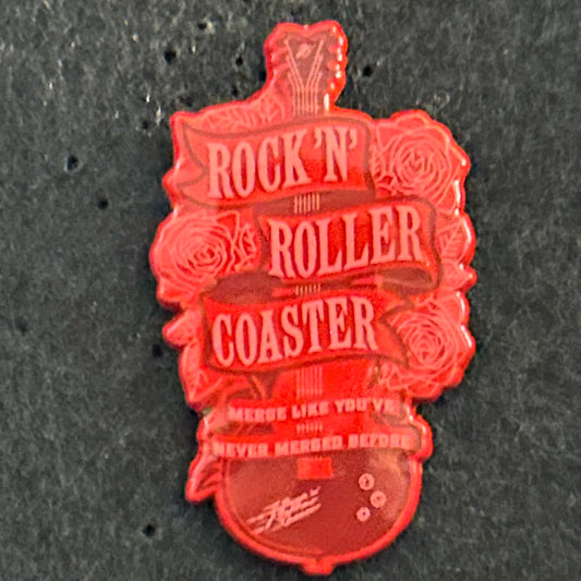 2023 - Rock N Rolled Coaster - Merge Like You’ve Never Merged Before - Guitar - WDW - Pin