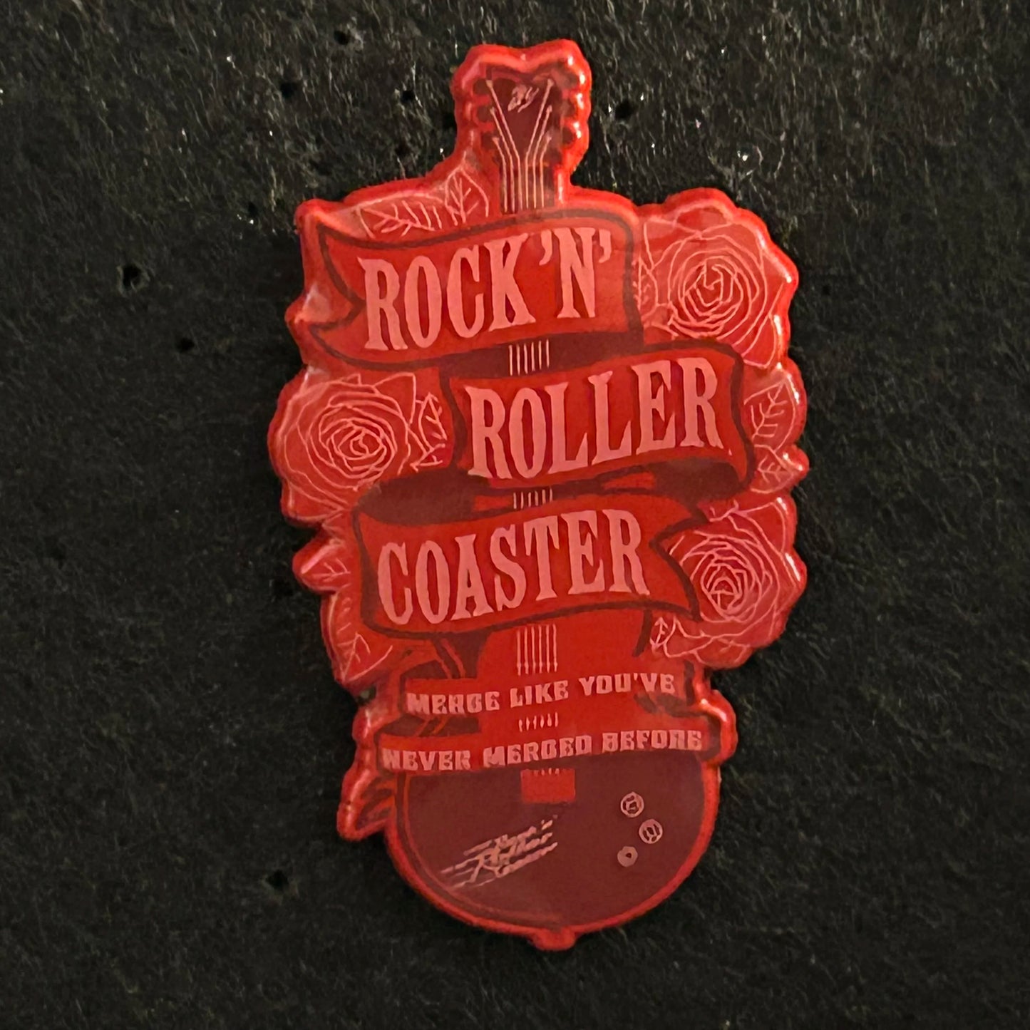 2023 - Rock N Rolled Coaster - Merge Like You’ve Never Merged Before - Guitar - WDW - Pin