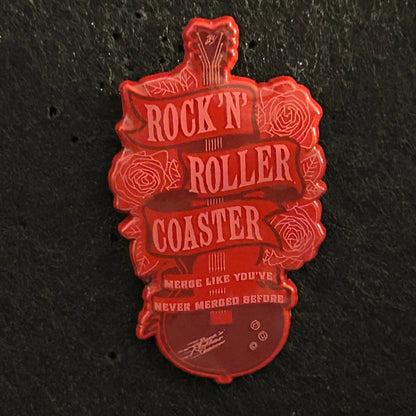 2023 - Rock N Rolled Coaster - Merge Like You’ve Never Merged Before - Guitar - WDW - Pin