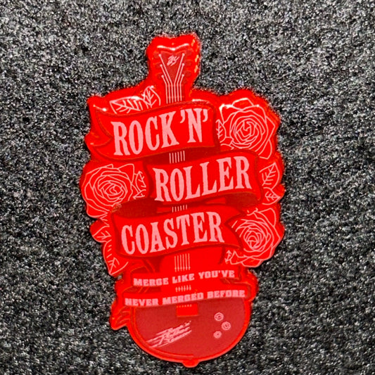 2023 - Rock N Rolled Coaster - Merge Like You’ve Never Merged Before - Guitar - WDW - Pin