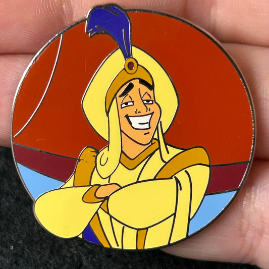 2020 - Aladdin - Smiling - Arms Crossed - Limited Release - Disney Pin
