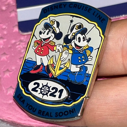 2021 - DCL - Mickey and Minnie - Sea You Real Soon Pin