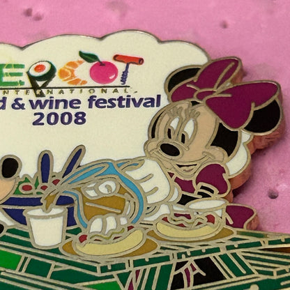 LR Epcot Food and Wine Festival Mickey/ Minnie Picnic Pin