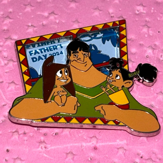 Pasha Tip Chaca LR Emperors New Groove Fathers Day Pin