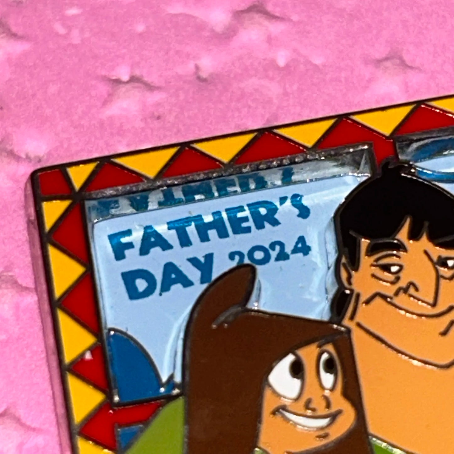 Pasha Tip Chaca LR Emperors New Groove Fathers Day Pin