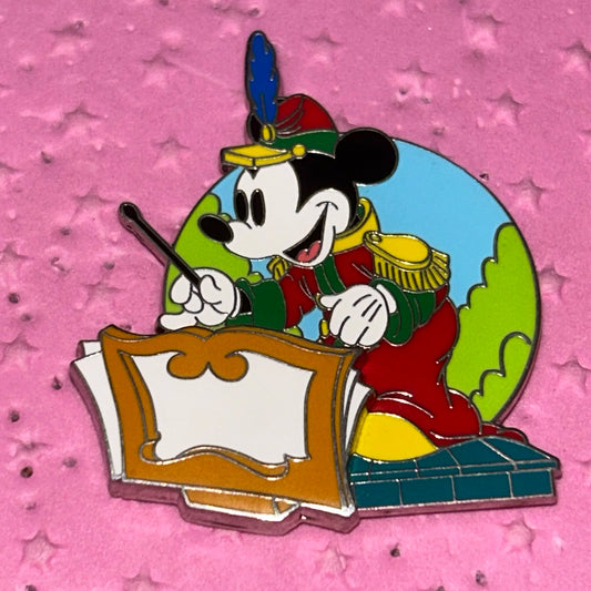 Mickey Mouse Band Leader Concert Pin