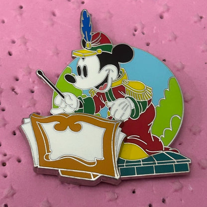 Mickey Mouse Band Leader Concert Pin