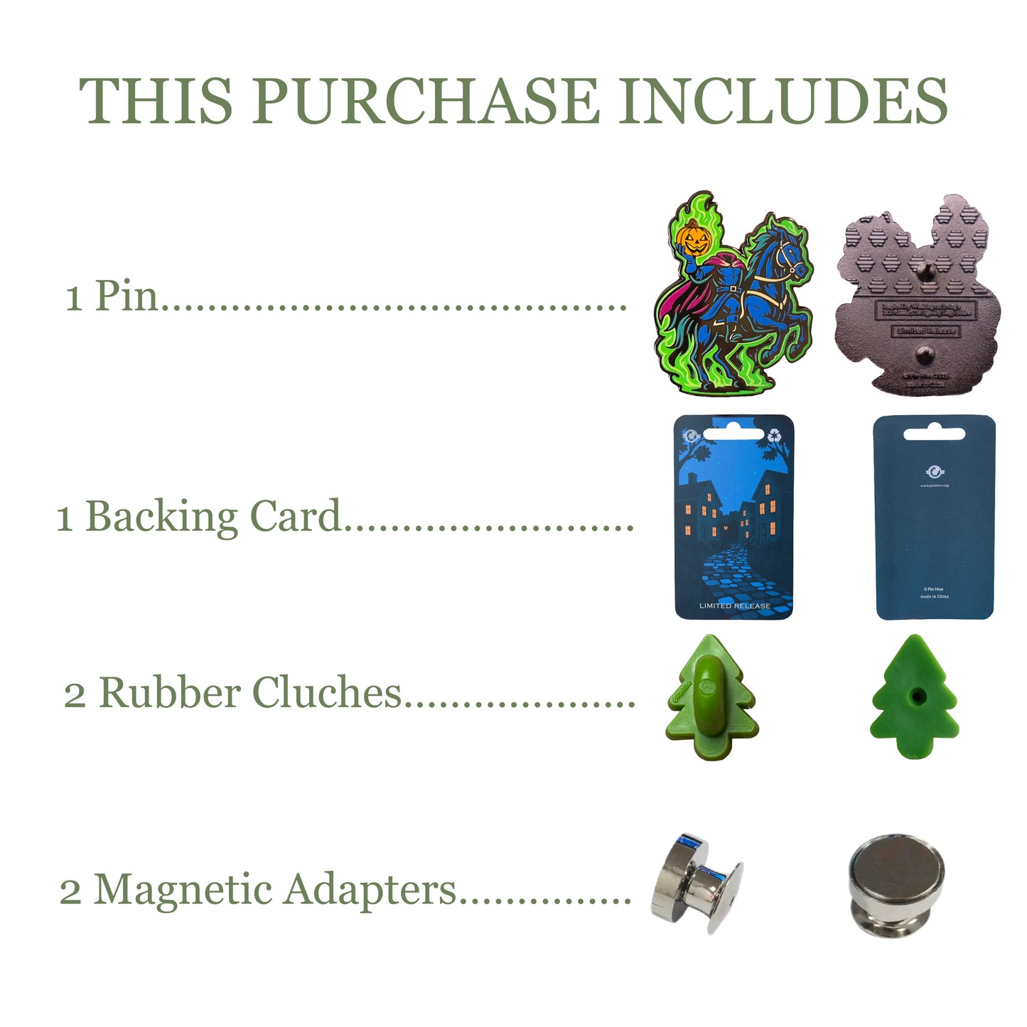 Headless Horseman Pin - Legend of Sleepy Hollow