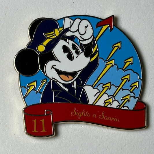 2020 -  Mickey Mouse 11 Sights a Soarin -  Mystery Series -LR - Disney Pin