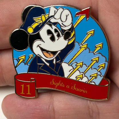 2020 -  Mickey Mouse 11 Sights a Soarin -  Mystery Series -LR - Disney Pin