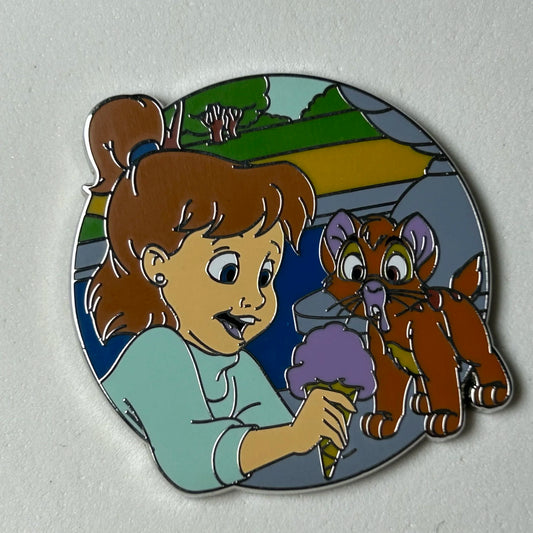 2022 - Jenny and Oliver - Oliver and Company -  LR - Disney Pin