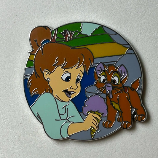 2022 - Jenny and Oliver - Oliver and Company -  LR - Disney Pin