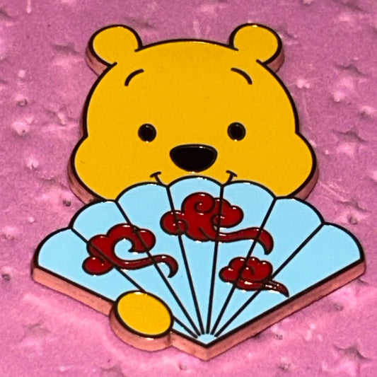 Winnie The Pooh Character Fans Disney Pin