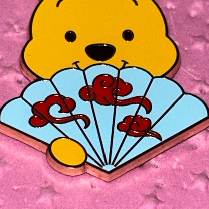 Winnie The Pooh Character Fans Disney Pin