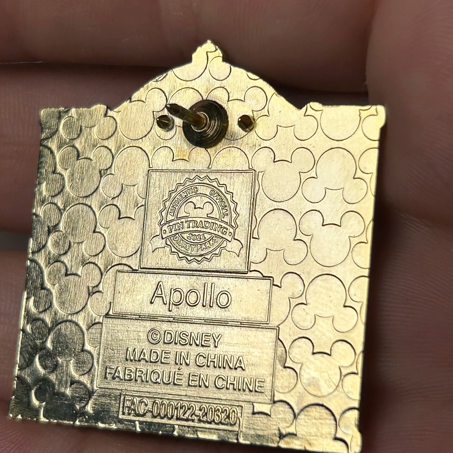 2021 - Apollo - Hercules - Disney Pin - Portrait