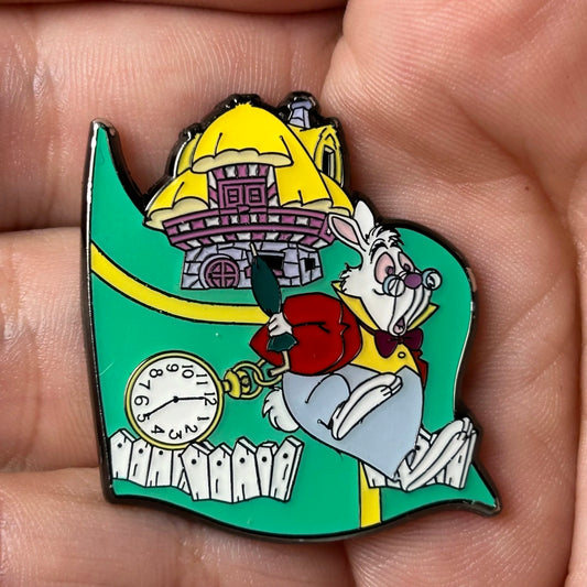 Loungefly - White Rabbit - Alice In Wonderland - Mystery Series - Disney Pin