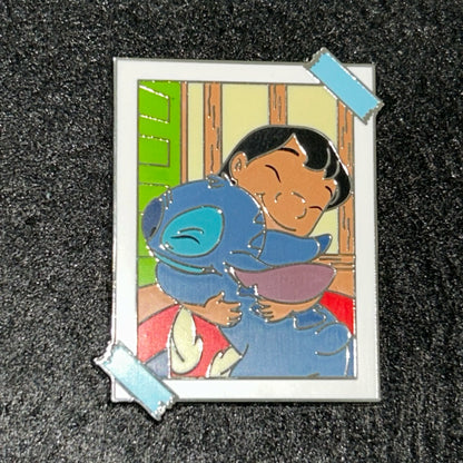 2024 - Lilo and Stitch - Hugging - Taped Photo - Mystery Series - Disney Pin