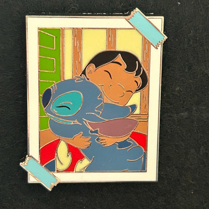 2024 - Lilo and Stitch - Hugging - Taped Photo - Mystery Series - Disney Pin