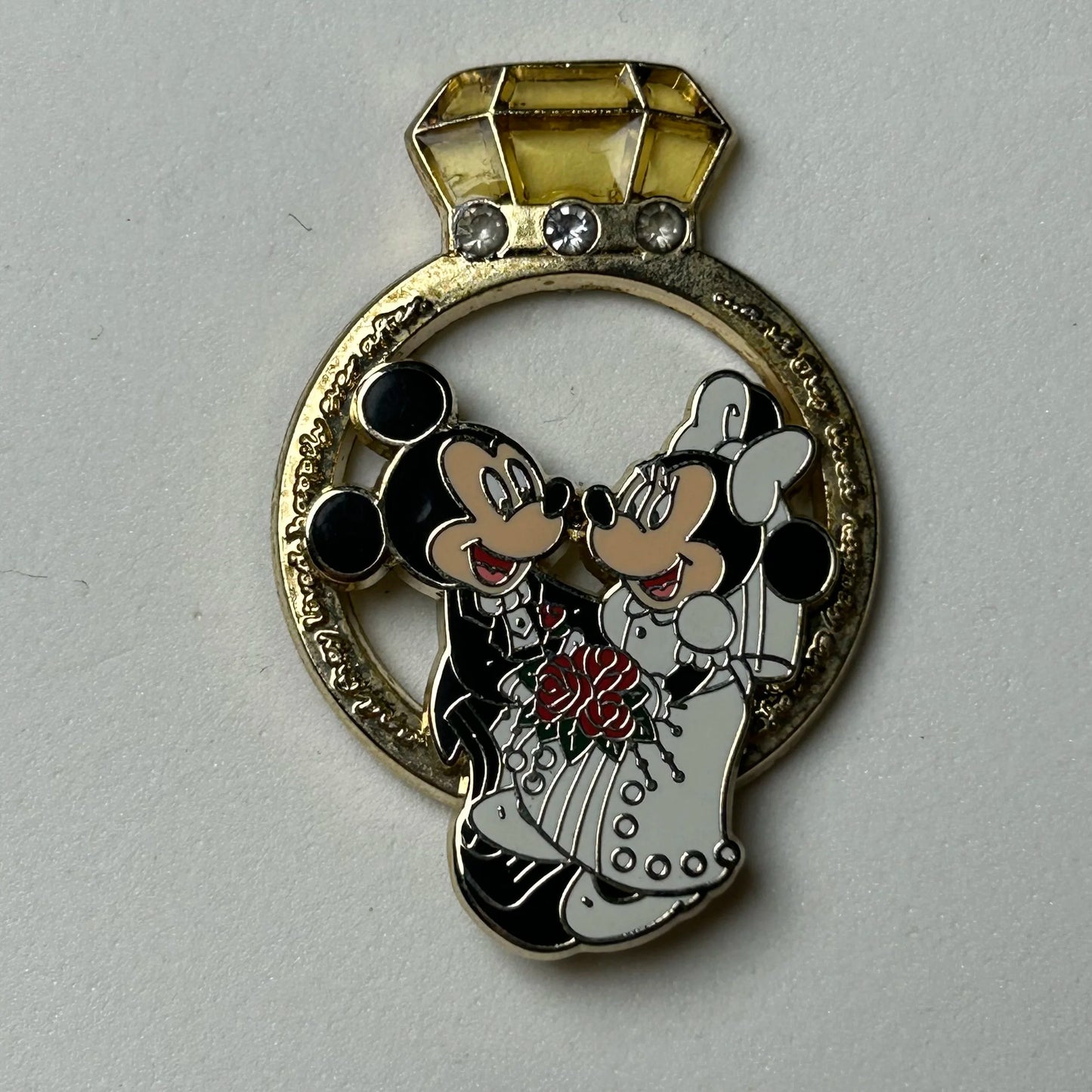 2007 - Mickey And Minnie  - Wedding Ring - Disney Pin