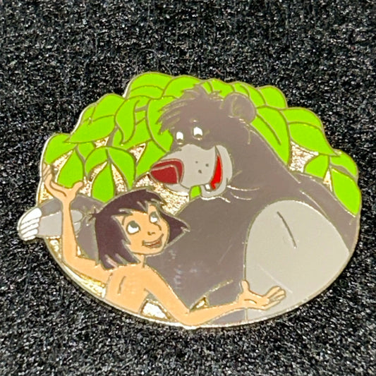 2003 - Baloo and Mowgli - Jungle Book - Cast Lanyard Series - Disney Pin