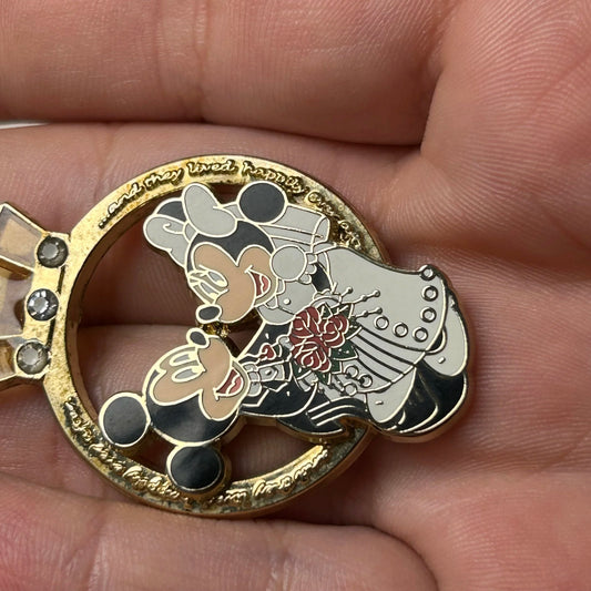 2007 - Mickey And Minnie  - Wedding Ring - Disney Pin