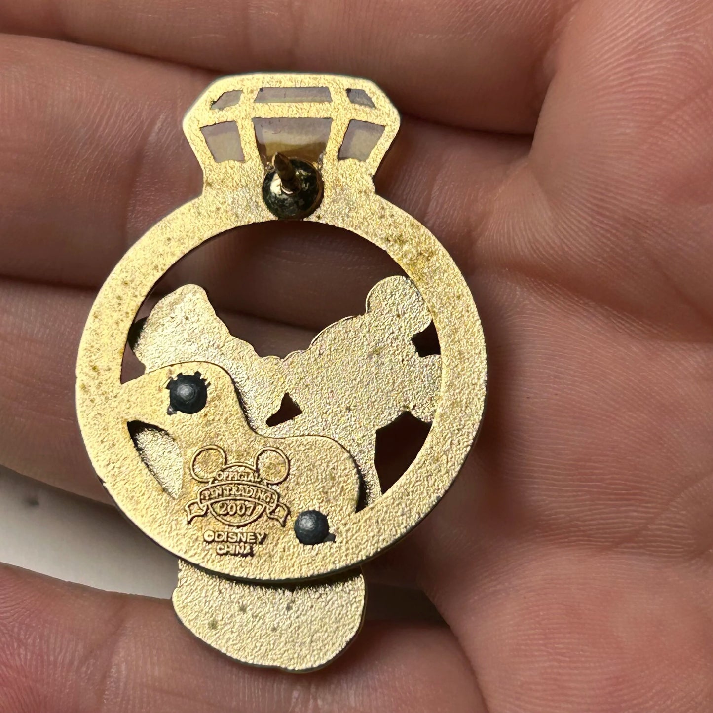 2007 - Mickey And Minnie  - Wedding Ring - Disney Pin