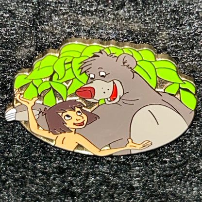 2003 - Baloo and Mowgli - Jungle Book - Cast Lanyard Series - Disney Pin