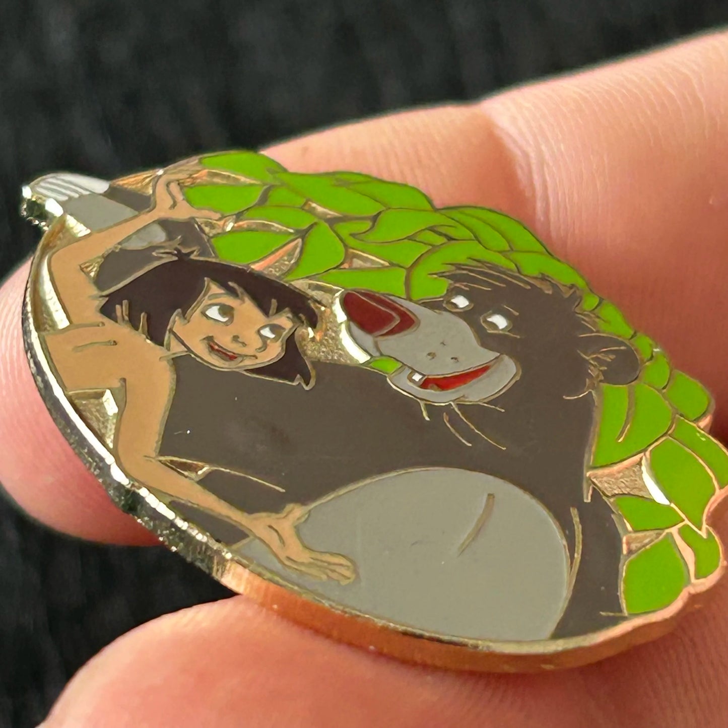 2003 - Baloo and Mowgli - Jungle Book - Cast Lanyard Series - Disney Pin