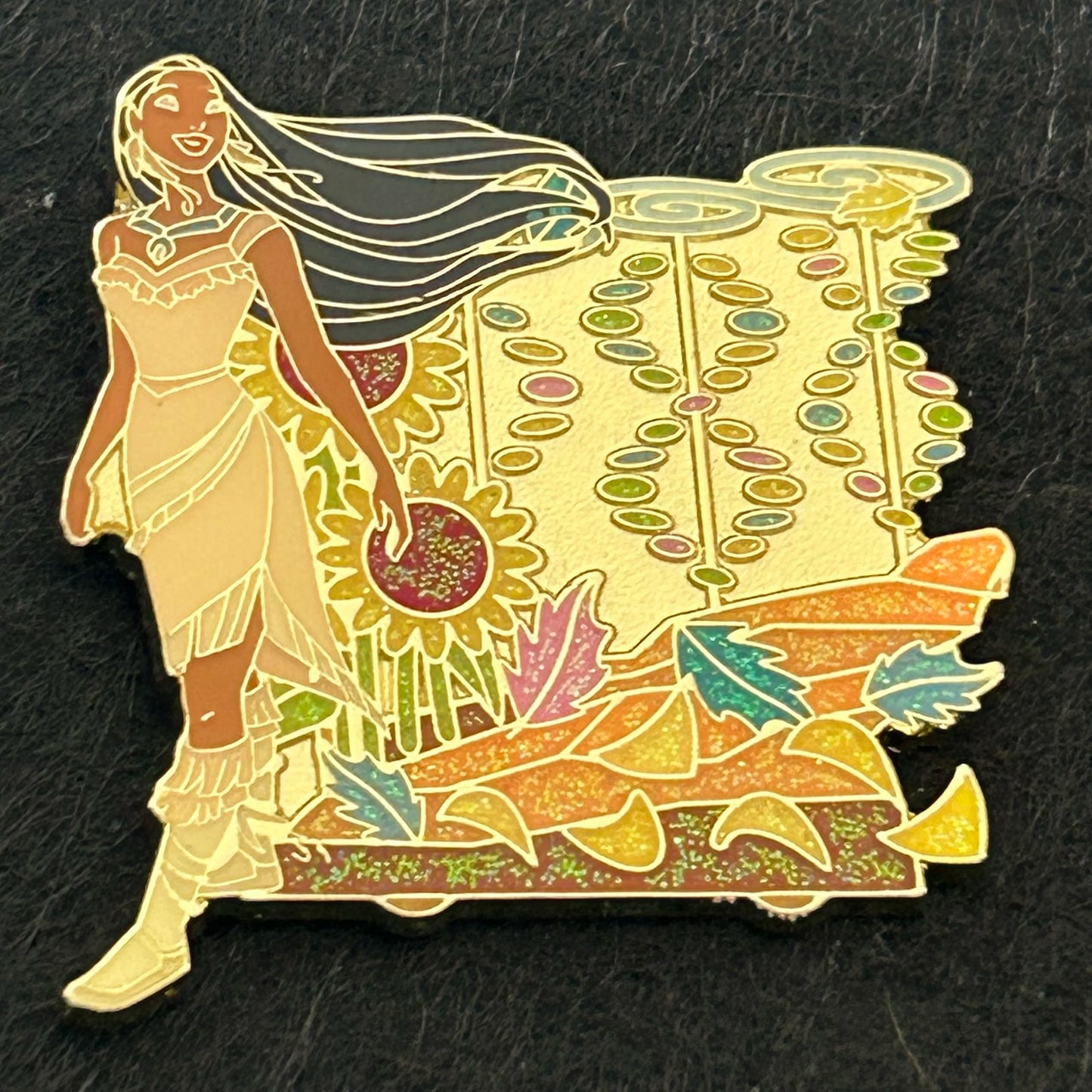 Tokyo Disneyland - Pocahontas - In A Glitter Garden - Disney Pin