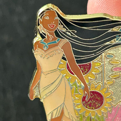 Tokyo Disneyland - Pocahontas - In A Glitter Garden - Disney Pin