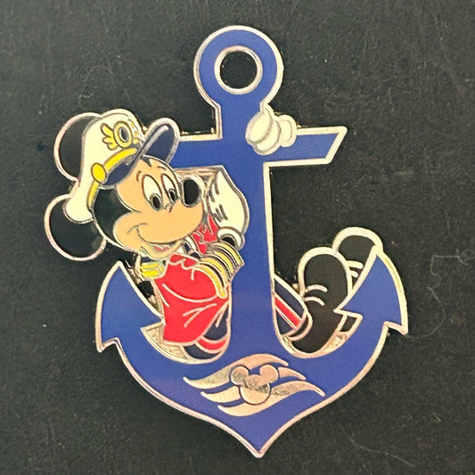 2016 - Mickey Mouse - Captain - Disney Cruise Line - Boat Anchor - Disney Pin