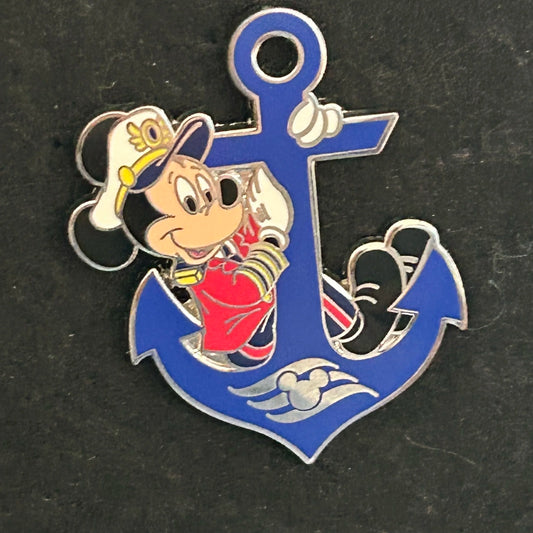 2016 - Mickey Mouse - Captain - Disney Cruise Line - Boat Anchor - Disney Pin