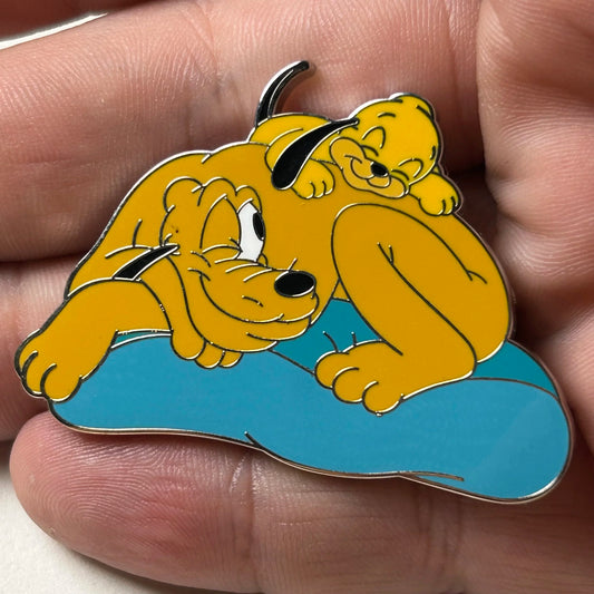2025 - Pluto and Puppy - Sleeping - Disney Pin