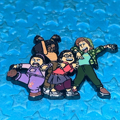 2023 - Pixar - Turning Red - Mei Abby Miriam and Priya Pin