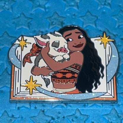2023 - Moana Hugging Pua- LE Pin