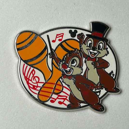 2019 - Chip and Dale - Maraca - Hidden Disney - Music Series - Disney Pin