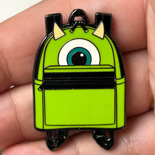 Loungefly - Mike Wazowski- Monsters Inc - Backpack - Mystery Series - Disney Pin