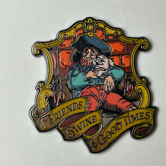 2025 - Friends, Swine, and Good Times - Pirates of the Caribbean - Disney Pin
