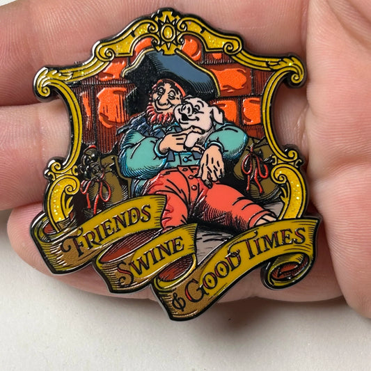 2025 - Friends, Swine, and Good Times - Pirates of the Caribbean - Disney Pin