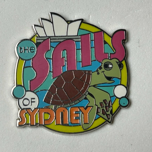Crush - Nemo - Pixar - Sails of Sydney - Adventures by Disney - Disney Pin
