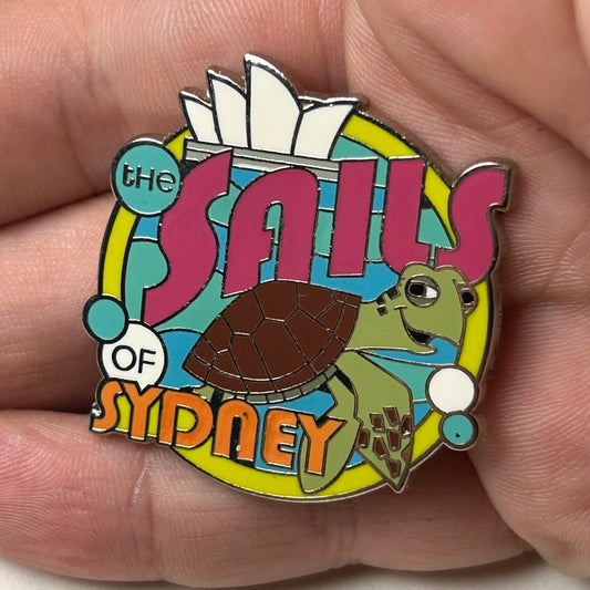 Crush - Nemo - Pixar - Sails of Sydney - Adventures by Disney - Disney Pin