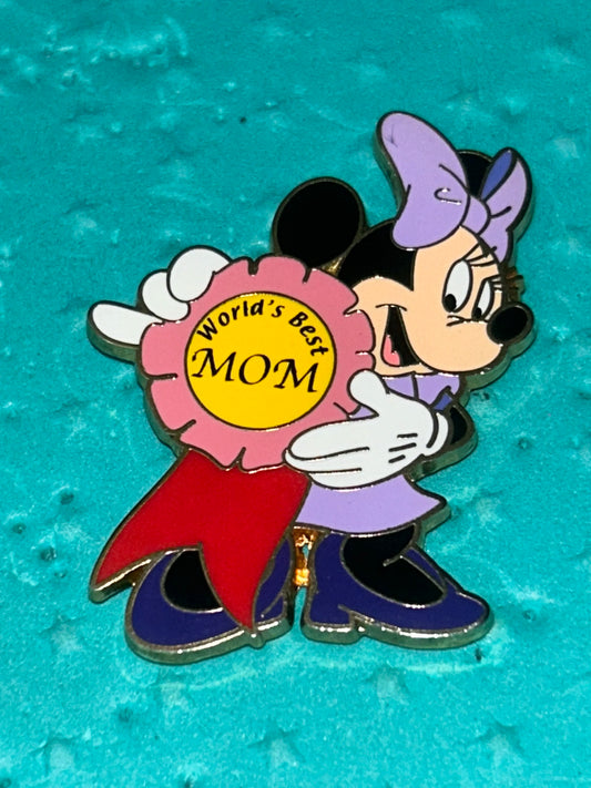 2009 - Minnie Mouse - Worlds Best Mom Pin
