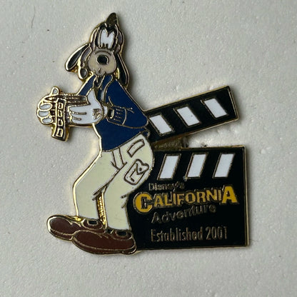 2001 - Goofy - Film - Slate - California Adventure - Disney Pin