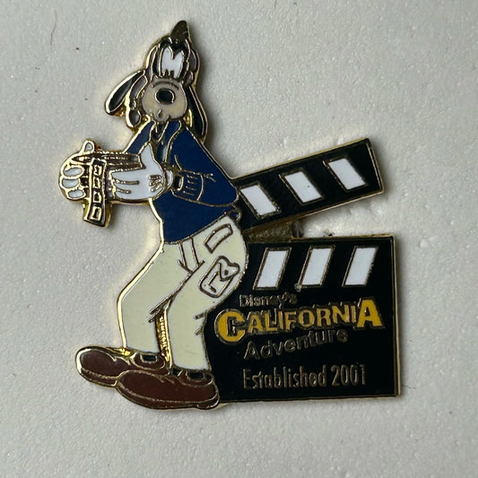 2001 - Goofy - Film - Slate - California Adventure - Disney Pin