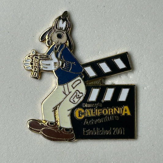 2001 - Goofy - Film - Slate - California Adventure - Disney Pin