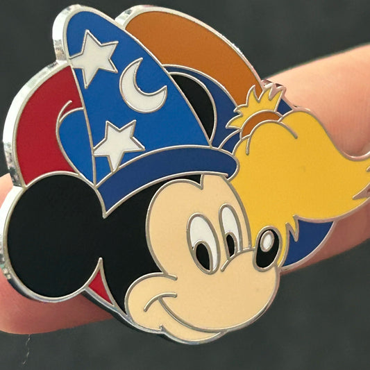 2025 - Sorcerer Mickey - And Broom - Mystery Series - Disney Pin