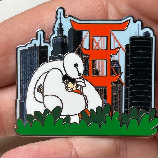 2024 - Hiro and Baymax - Hugging - Big Hero 6 - Disney Pin
