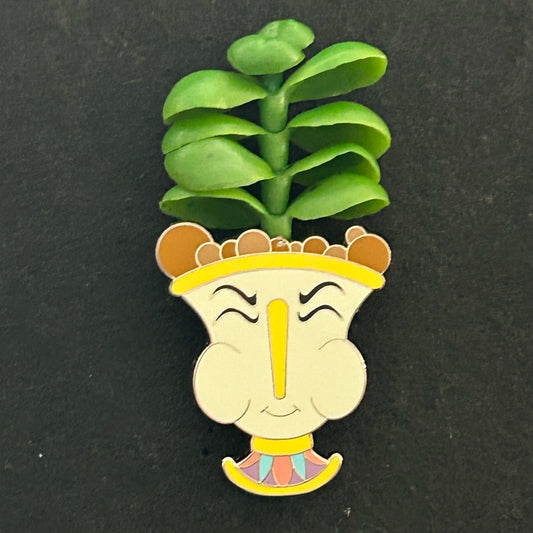 2024 - Chip - Beauty and the Beast - Potted Plant - Disney Pin