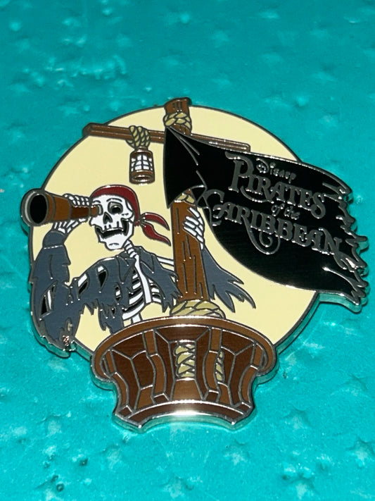 2022 - Pirates of Caribbean- Skeleton Viewing Port Pin